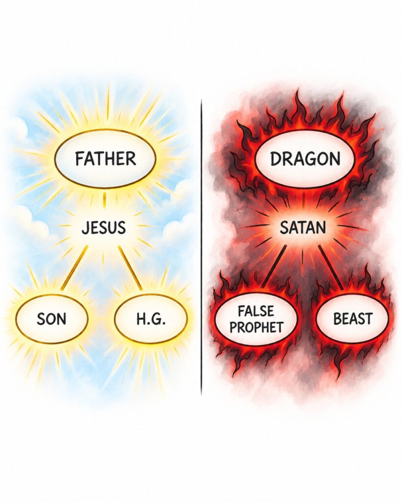 The Mark of the Beast #1: The Beast in the Beginning diagram 2 rev 1